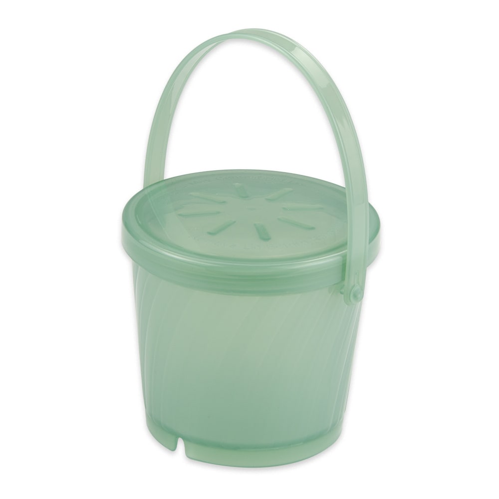 GET 4 1/4" Round To Go Food Container w/ 16 oz Capacity, Polypropylene, Jade (EC-13-1-JA)