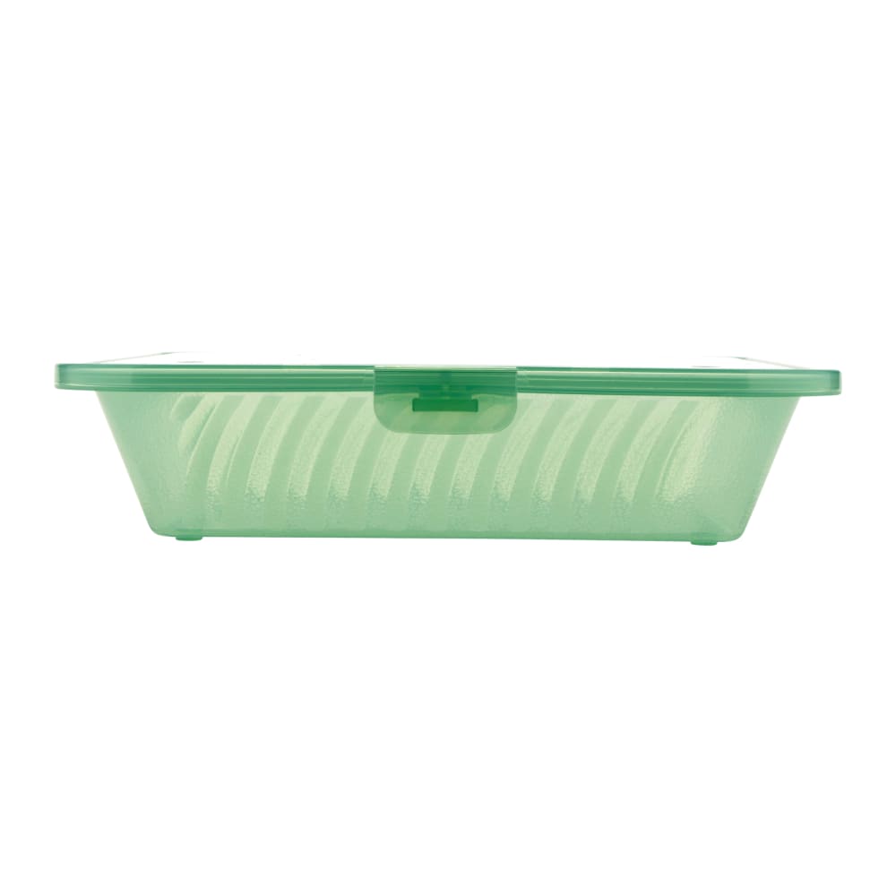 GET 4 3/4" Square To Go Food Containers, Polypropylene, Jade (EC-17-JA)