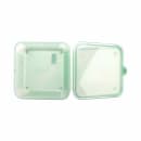 GET 4 3/4" Square To Go Food Containers, Polypropylene, Jade (EC-17-JA) thumbnail 5