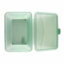 GET 4 3/4" Square To Go Food Containers, Polypropylene, Jade (EC-18-JA) thumbnail 5