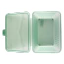 GET 4 3/4" Square To Go Food Containers, Polypropylene, Jade (EC-18-JA) thumbnail 7