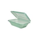 GET Rectangular To Go Food Container - 8" x 5 1/2", Polypropylene, Jade (EC-19-JA) thumbnail 2