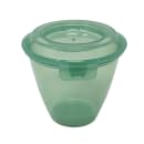 GET 6 3/4 oz Side Dish/Sauce Cup w/ Lid - Polypropylene, Jade (EC-20-JA) thumbnail 3