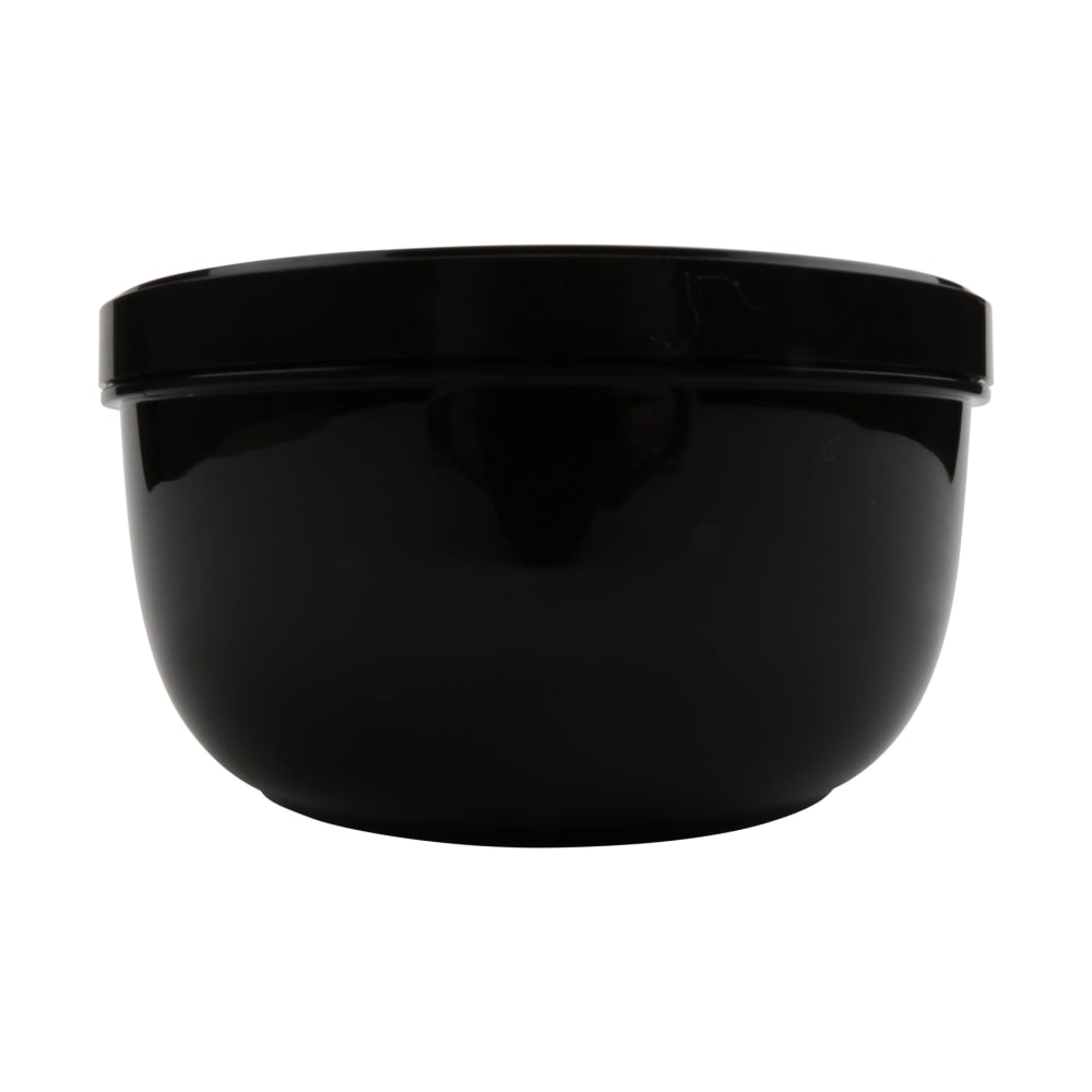 GET 14 oz Side Dish/Soup Container w/ Lid - Polypropylene, Black (EC-23-1-BK)