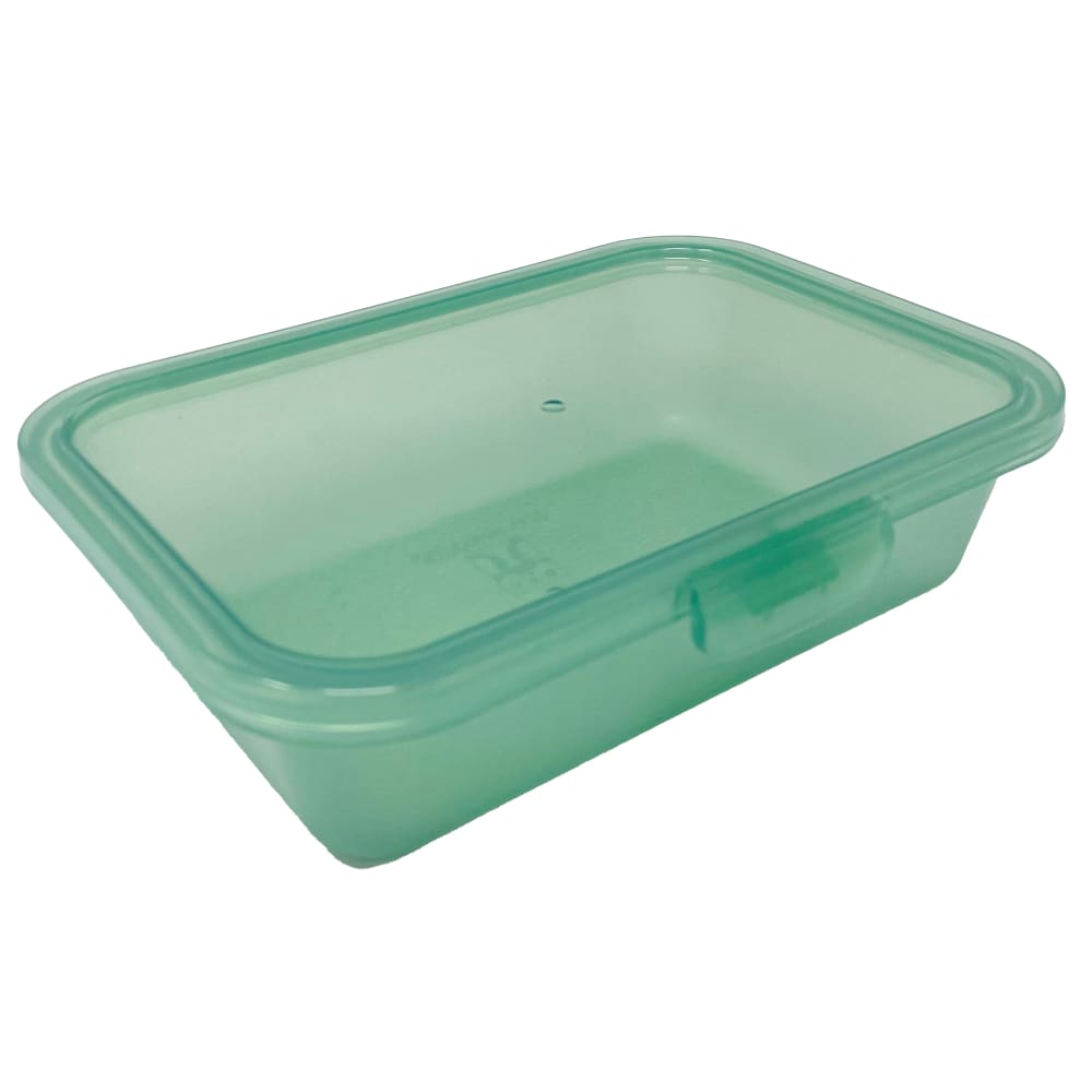 GET 16 9/10 oz Retangular To Go Food Container, Polypropylene, Jade (EC-28-1-JA)
