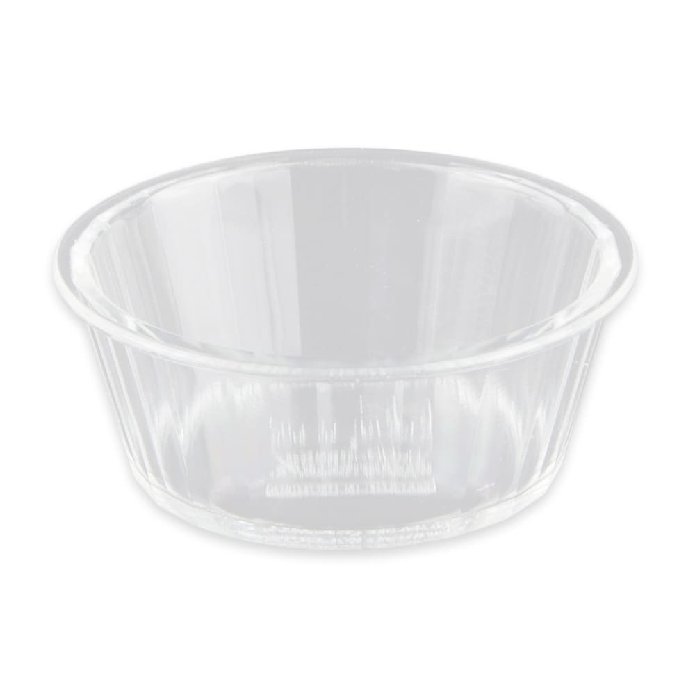 GET 2 3/4" Round Ramekin w/ 2 oz Capacity, Plastic, Clear (ER-020-CL)