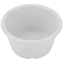 GET 2 1/2 oz Plain Ramekin, Plastic, White (ER-025-W) thumbnail 2