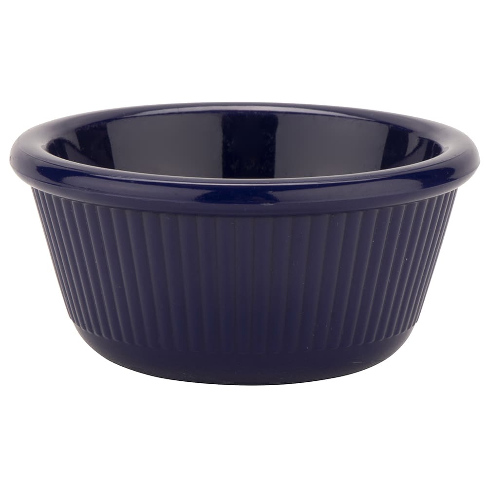 GET 3" Round Ramekin w/ 3 oz Capacity, Plastic, Blue (ER-403-CB)