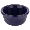 GET 3" Round Ramekin w/ 3 oz Capacity, Plastic, Blue (ER-403-CB) thumbnail 3