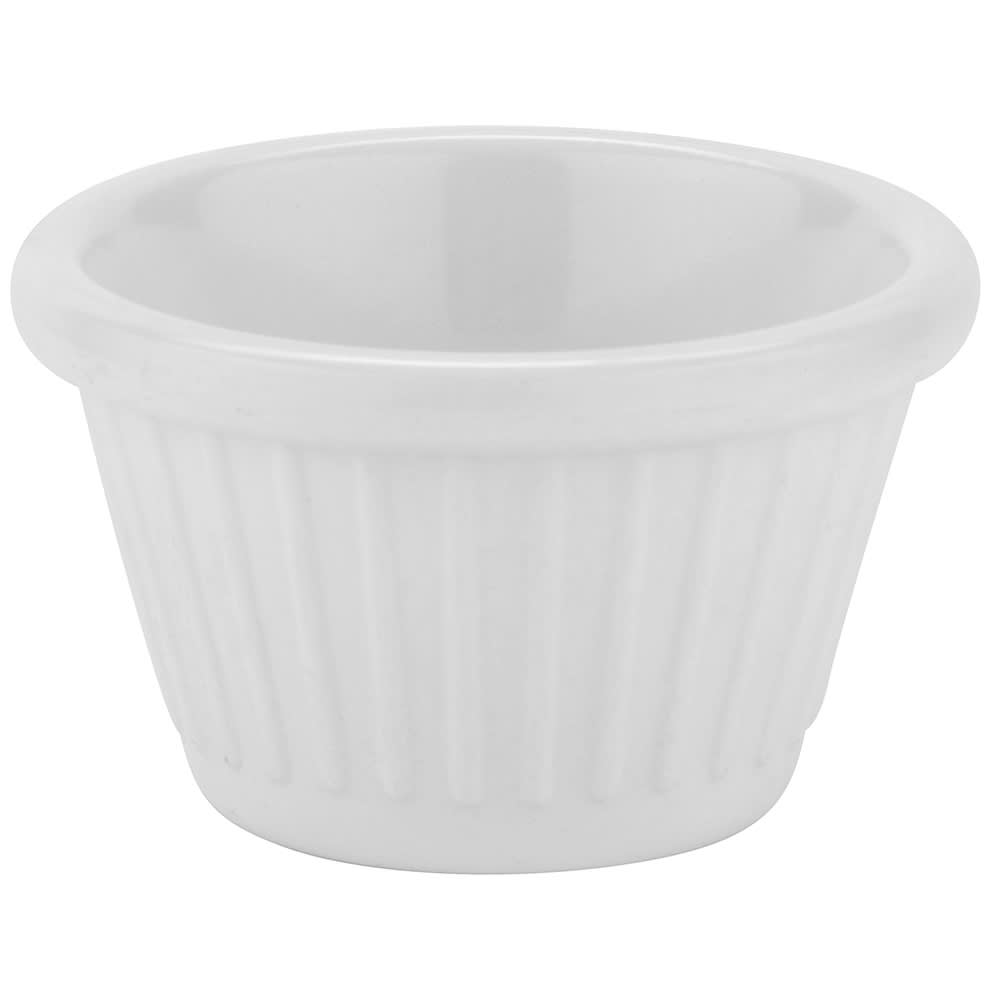 GET 1 1/2 oz Melamine Ramekin, White (F-615-W)