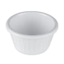 GET 3 oz Melamine Ramekin, White (F-635-W) thumbnail 2