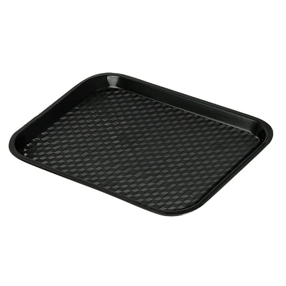 GET Plastic Fast Food Tray - 14"L x 10 3/4"W, Black (FT-14-BK)