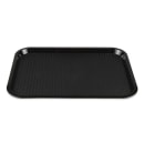 GET Plastic Fast Food Tray - 16 1/4"L x 12"W, Black (FT-16-BK) thumbnail 2
