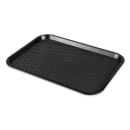 GET Plastic Fast Food Tray - 16 1/4"L x 12"W, Black (FT-16-BK) thumbnail 4