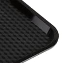 GET Plastic Fast Food Tray - 16 1/4"L x 12"W, Black (FT-16-BK) thumbnail 7
