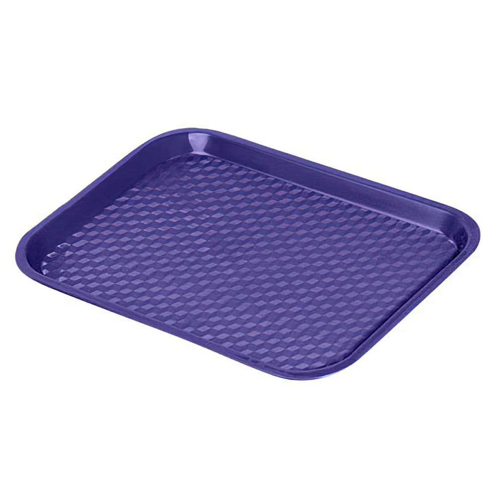 GET Plastic Fast Food Tray - 16 1/4"L x 12"W, Cobalt (FT-16-CB)