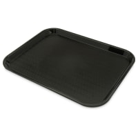 GET Plastic Fast Food Tray - 17 1/2"L x 14"W, Black (FT-18-BK) thumbnail 5