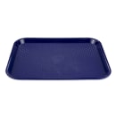 GET Plastic Fast Food Tray - 17 1/2"L x 14"W, Cobalt Blue (FT-18-CB) thumbnail 3