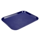 GET Plastic Fast Food Tray - 17 1/2"L x 14"W, Cobalt Blue (FT-18-CB) thumbnail 4