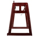 GET 29" Wood High Chair w/ Waist Strap, Mahogany (HC-100-MOD-M) thumbnail 2