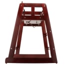 GET 29" Wood High Chair w/ Waist Strap, Mahogany (HC-100-MOD-M) thumbnail 6