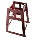GET 29" Wood High Chair w/ Waist Strap, Mahogany (HC-100-MOD-M) thumbnail 9