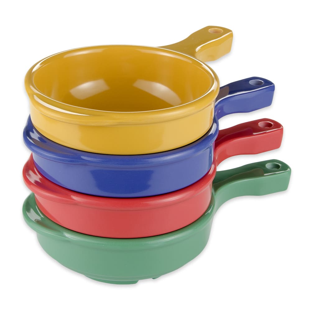 GET 12 oz Round Melamine Soup Bowl, Assorted Colors (HSB-112-MIX)