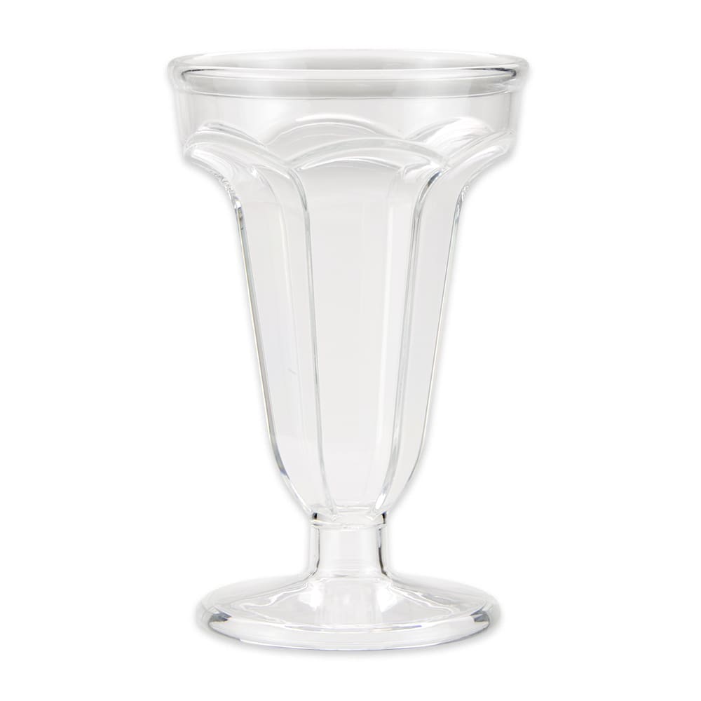 GET 5 oz Footed Sundae Dish - Plastic, Clear (ICM-24-CL)