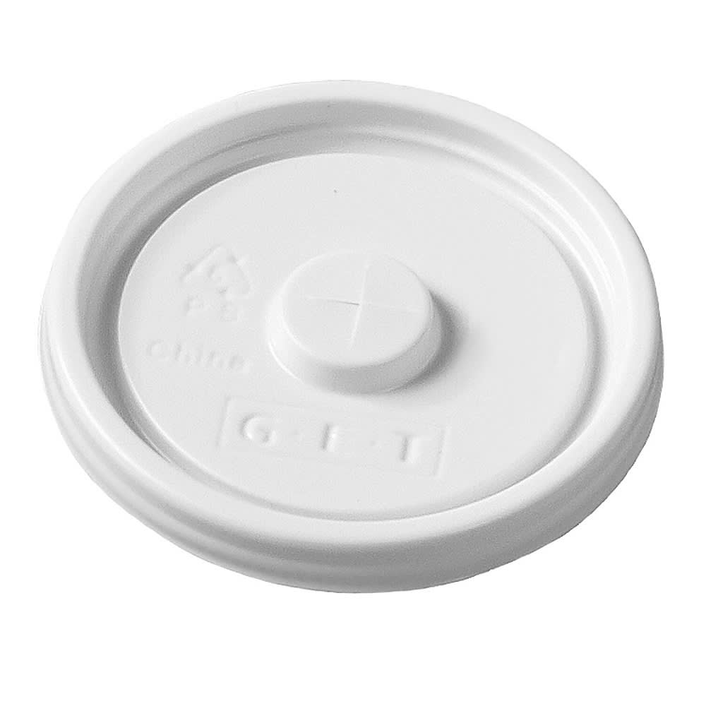 GET Disposable Lid for 2209-1, 2212-1 & 6616-1 Tumblers, White (LID-22091/22121-W)