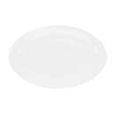 GET 16 1/4" x 12" Oval Hidden Treasures Platter - Melamine, White (M-4010-W) thumbnail 2