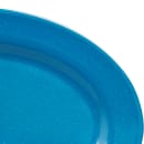 GET 14" x 10" Oval Texas Blue Platter - Melamine, Blue (M-4020-TB) thumbnail 5