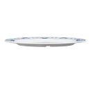 GET 12 1/4" x 8 3/4" Oval Water Lily Platter - Melamine, White (M-4030-B) thumbnail 3