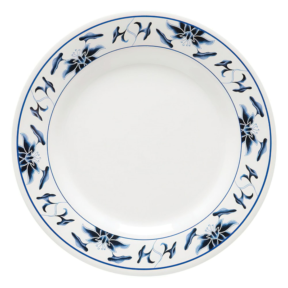 GET 10 1/2" Round Dinner Plate, Melamine, White (M-5090-B)