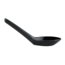 GET Won-Ton Soup Spoon, Melamine, Black (M-6030-BK) thumbnail 3