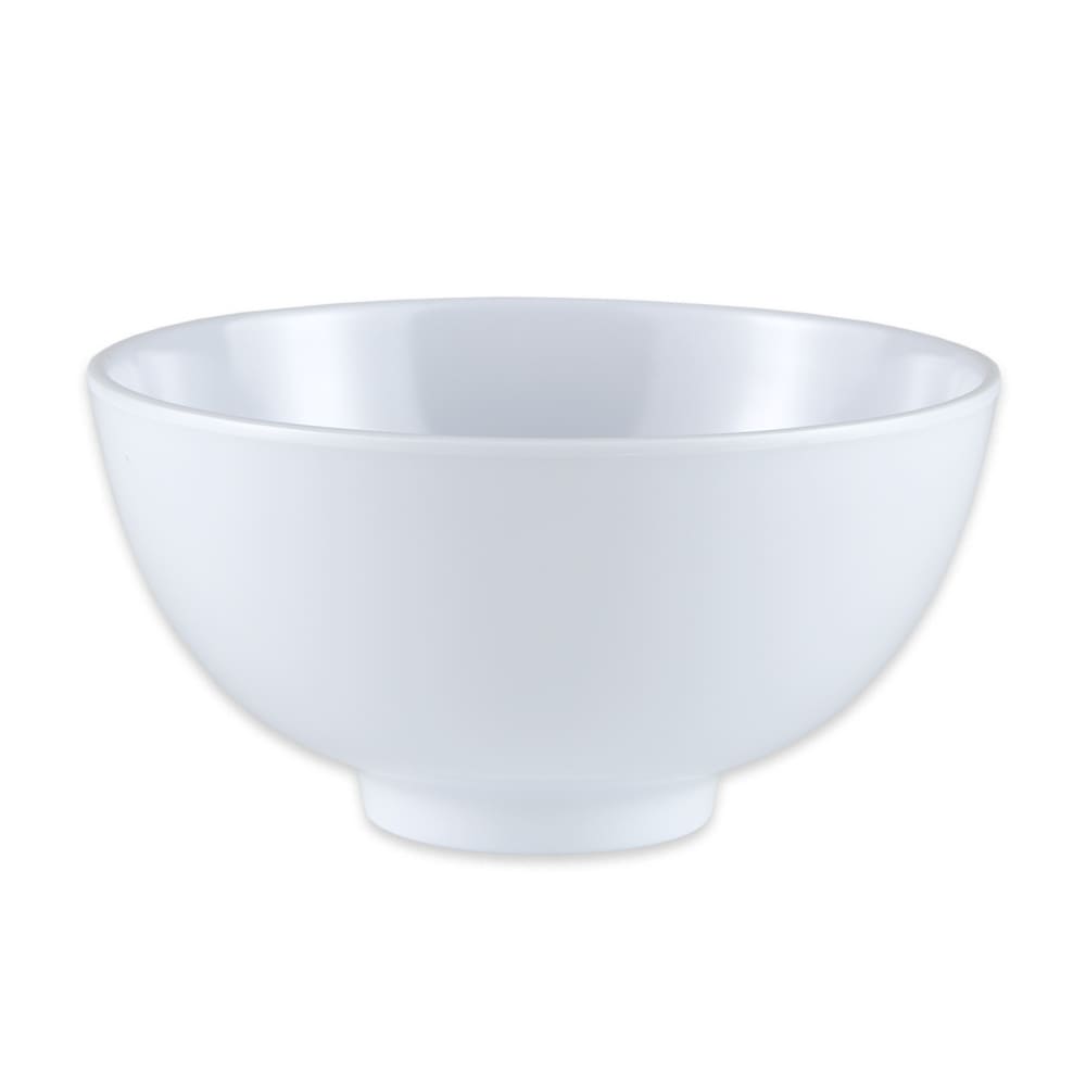 GET 4 1/2" Round Rice Bowl w/ 9 oz Capacity, Melamine, White (M-768-W)