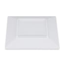 GET 6" Square Melamine Dessert Plate, White (ML-102-W) thumbnail 4