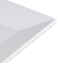 GET 6" Square Melamine Dessert Plate, White (ML-102-W) thumbnail 5