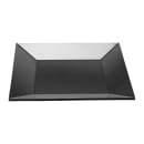 GET 8" Square Melamine Salad Plate, Black (ML-103-BK) thumbnail 2