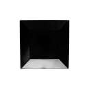 GET 8" Square Melamine Salad Plate, Black (ML-103-BK) thumbnail 3