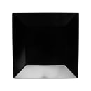 GET 8" Square Melamine Salad Plate, Black (ML-103-BK) thumbnail 7