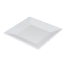 GET 8" Square Melamine Salad Plate, White (ML-103-W) thumbnail 3