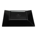 GET 10" Square Melamine Dinner Plate, Black (ML-104-BK) thumbnail 4