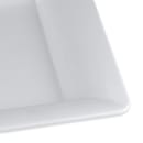 GET Rectangular Display Tray, 10 1/4" x 19", Melamine, White (ML-109-W) thumbnail 5