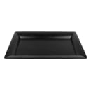 GET Rectangular Display Tray, 13" x 21 1/4", Melamine, Black (ML-111-BK) thumbnail 2