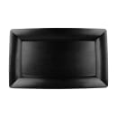 GET Rectangular Display Tray, 13" x 21 1/4", Melamine, Black (ML-111-BK) thumbnail 3