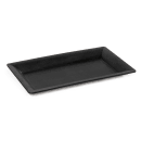 GET Rectangular Display Tray, 13" x 21 1/4", Melamine, Black (ML-111-BK) thumbnail 5