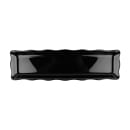 GET Rectangular Display Tray, 19" x 5 1/4", Melamine, Black (ML-112-BK) thumbnail 3