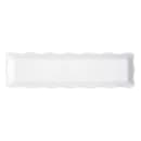 GET Rectangular Display Tray, 19" x 5 1/4", Melamine, White (ML-112-W) thumbnail 5