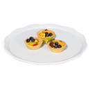 GET 11 1/2" Round Display Tray, Melamine, White (ML-114-W) thumbnail 5