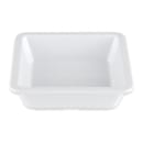 GET 4 3/4" Square Melamine Side Dish, White (ML-122-W) thumbnail 2
